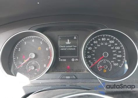 2017 Volkswagen Golf Alltrack Tsi S/Tsi Se/Tsi Sel z USA, uszkodzony, nr VIN 3VWH17AU1HM544247